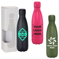 Copper Vacuum Insulated Bottle 17 Oz W/ Window Box
