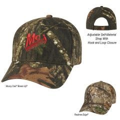 Realtree and Mossy Oak Hunter's Retreat Camouflage Cap