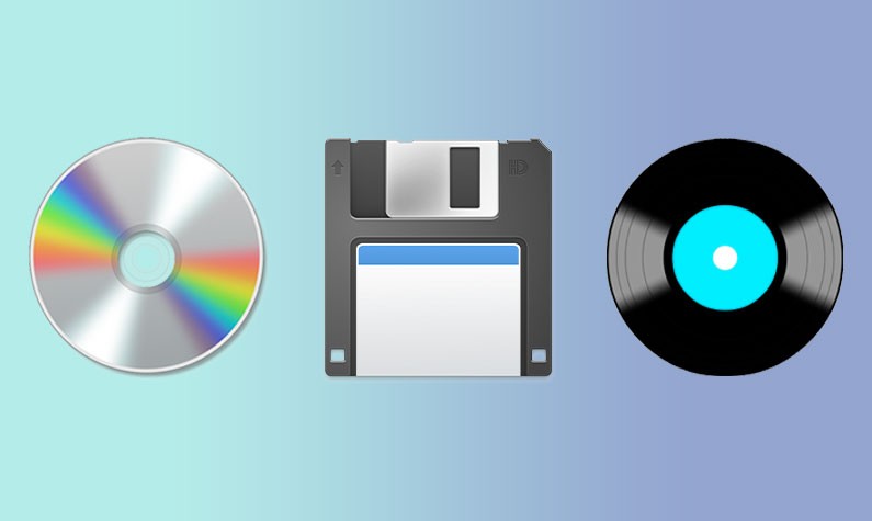 CDs Floppy Disk Record