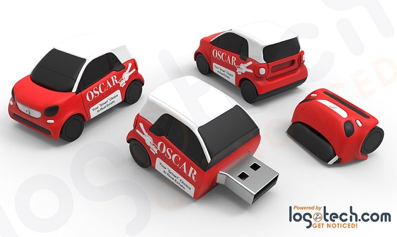 Custom Smart Car USB Flash Drive