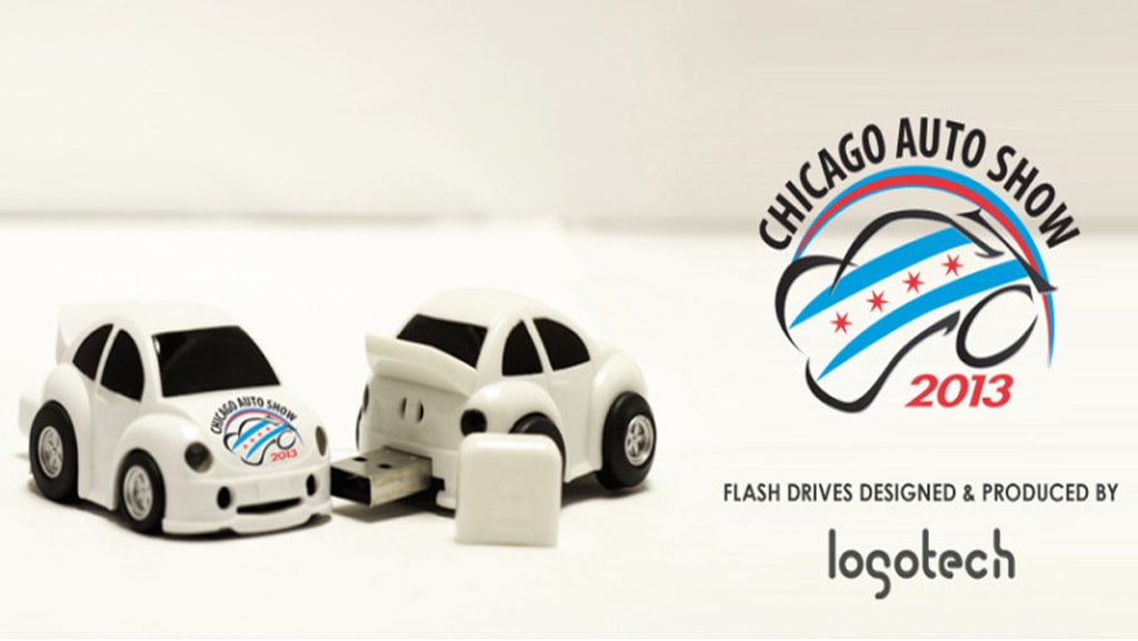 Car Flash Drives for Chicago Auto Show 2013