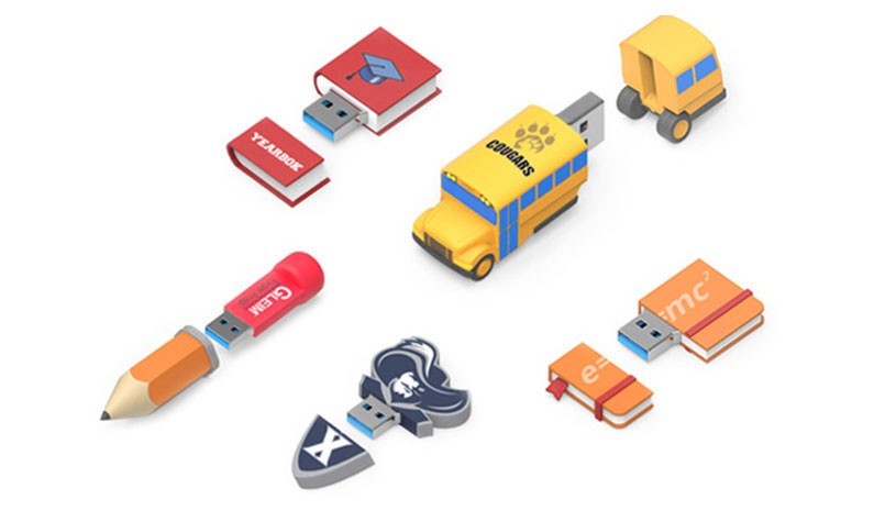 Custom USB Flash Drives For Education Industry