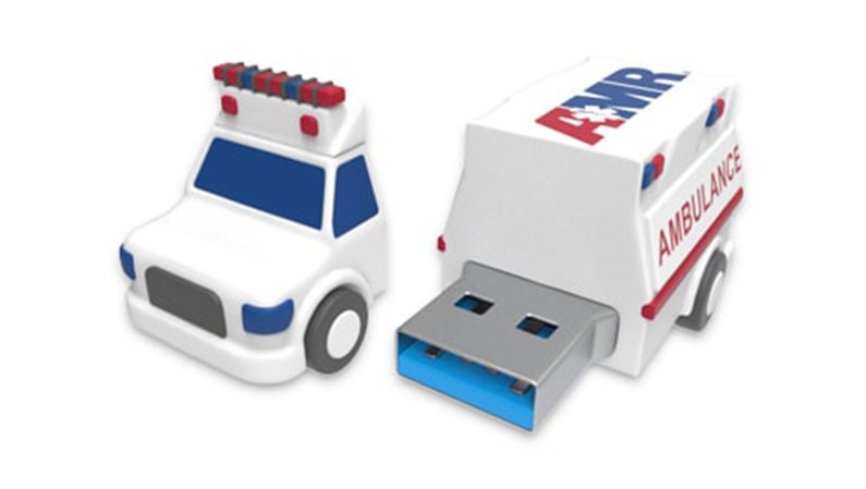 Custom Ambulance USB Flash Drive