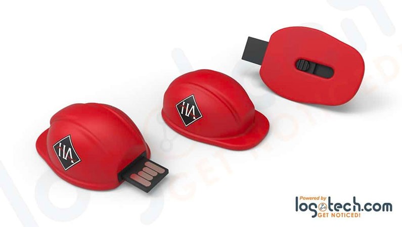 Custom Hard Hat USB Flash Drive