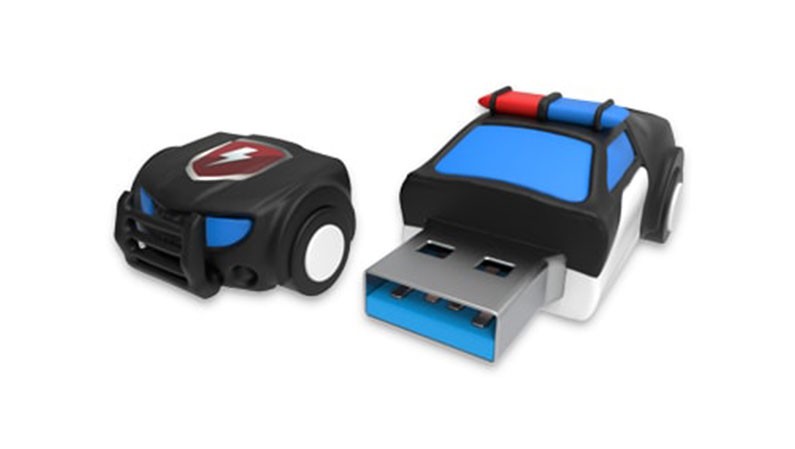 Custom Police Cruiser USB Flash Drive