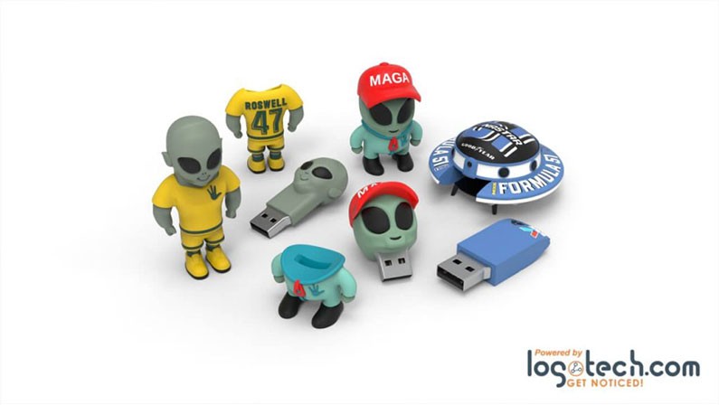 Custom Alien USB Flash Drive Set 