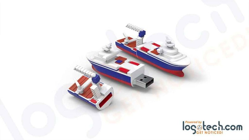 Cargo Ship USB Flash Drive