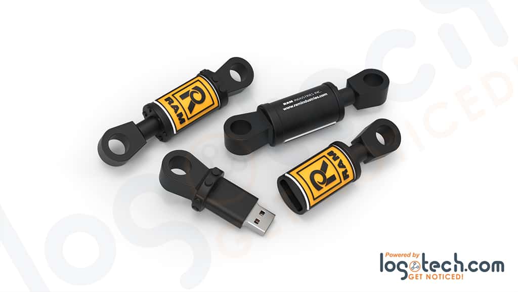 Hydraulic Piston USB Flash Drive