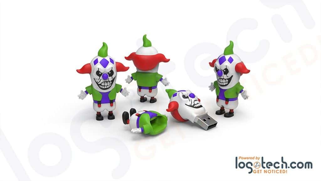 Killer Clown USB Flash Drive