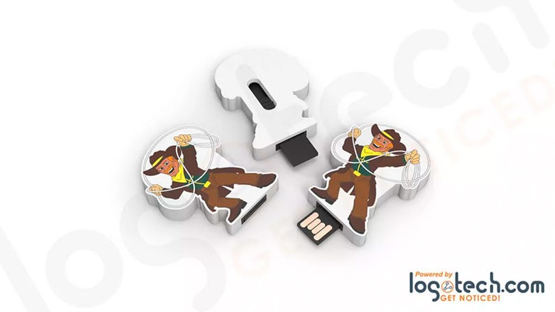 Custom Cowboy USB Flash Drive