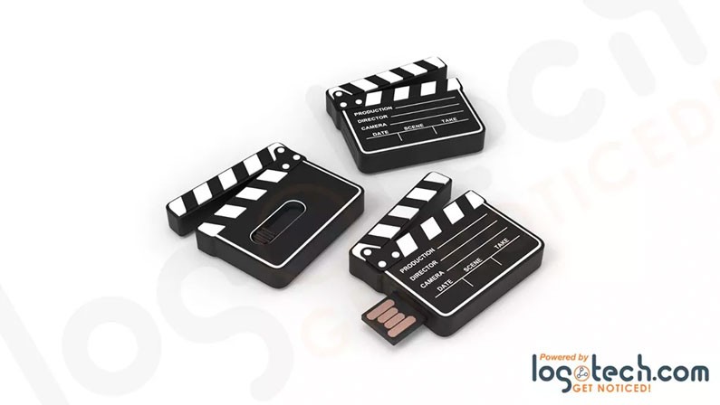 Custom Clapper Board USB Flash Drive