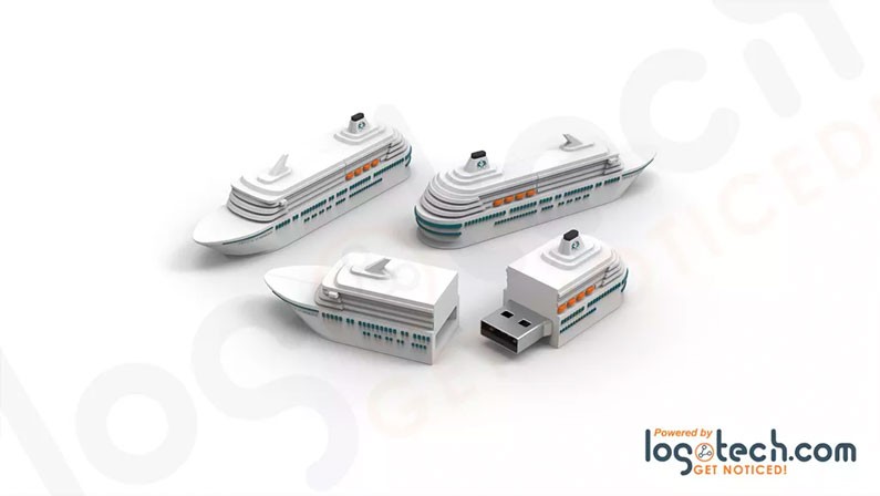 Custom Cruise Ship USB Flash Drive